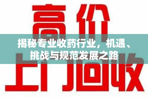 潍坊揭秘专业收药行业，机遇、挑战与规范发展之路