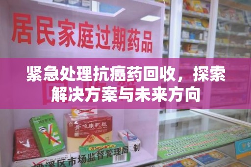 潍坊紧急处理抗癌药回收，探索解决方案与未来方向