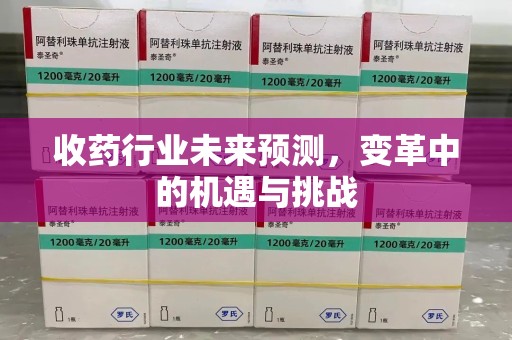 潍坊收药行业未来预测，变革中的机遇与挑战