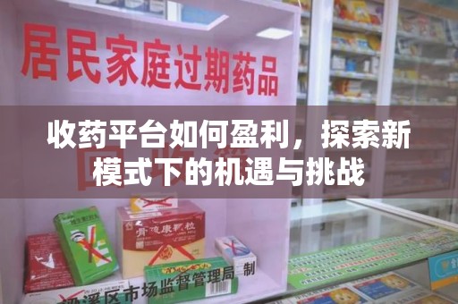 潍坊收药平台如何盈利，探索新模式下的机遇与挑战